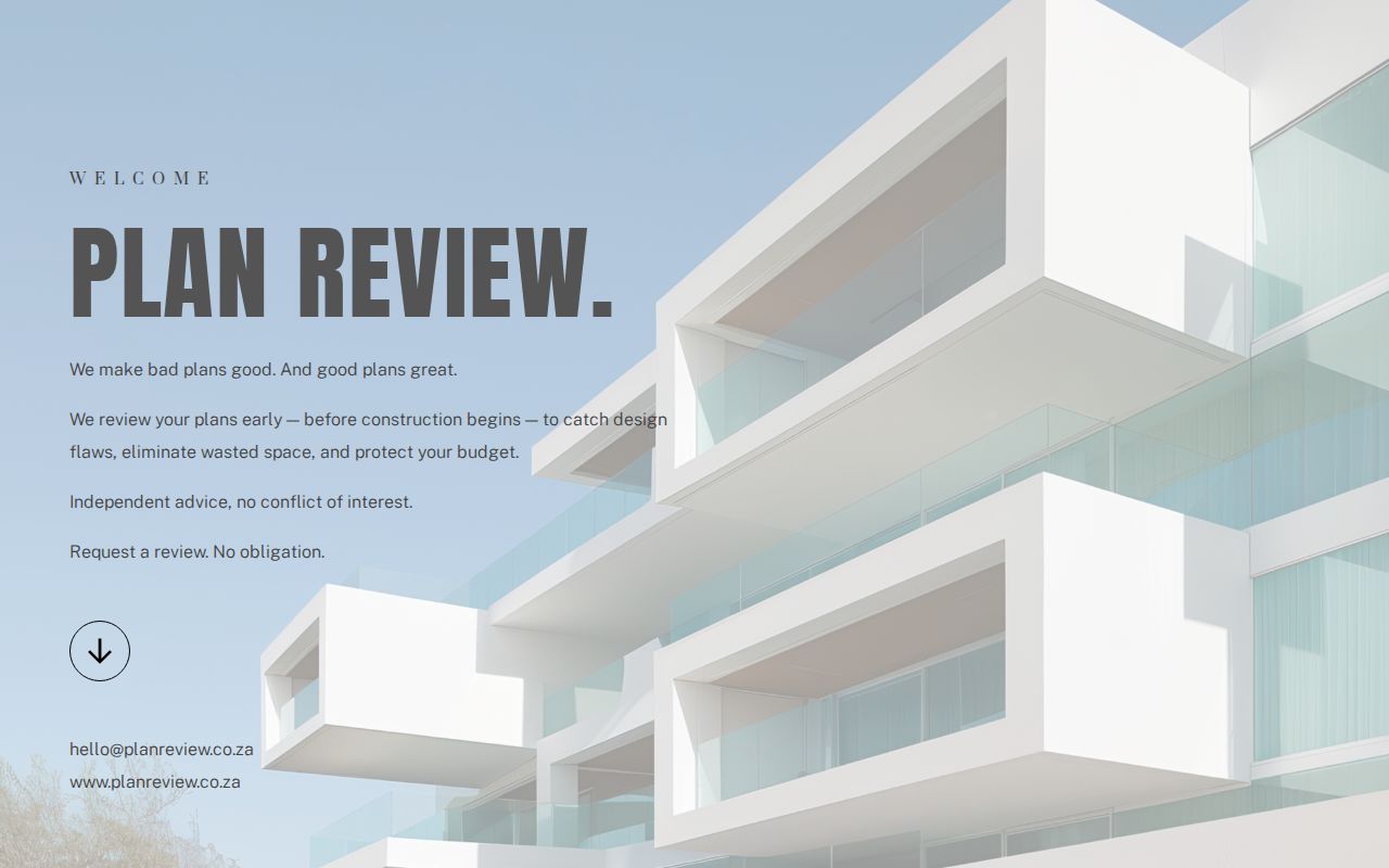 PLAN REVIEW